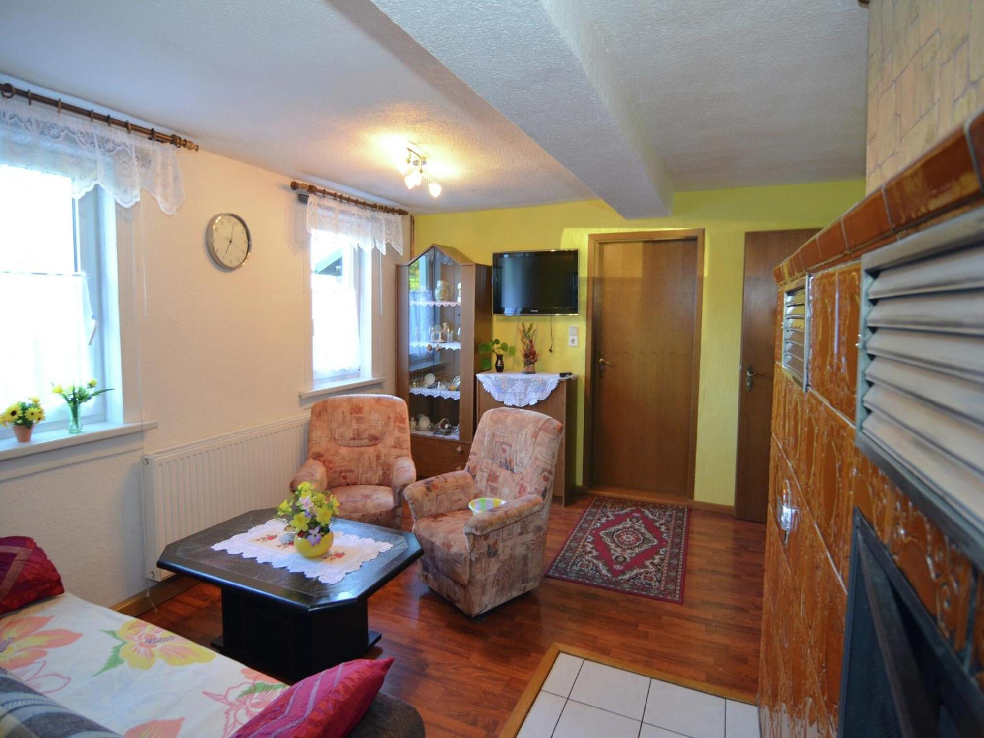Holiday Home In Neustadt Am Rennsteig With Pond المظهر الخارجي الصورة