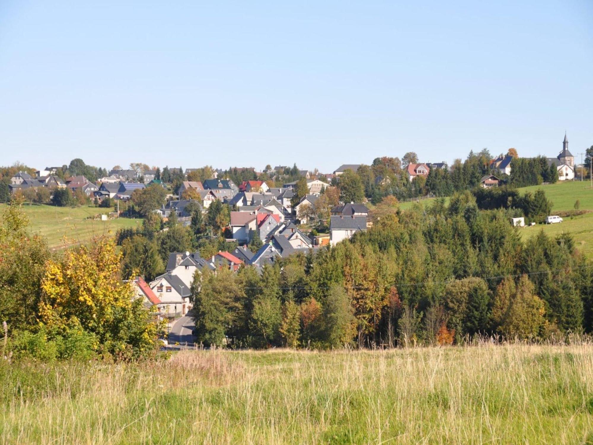 Holiday Home In Neustadt Am Rennsteig With Pond المظهر الخارجي الصورة